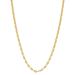 Collana Bambino in Oro Giallo Diamantato