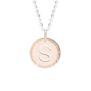 Collana con Pendente Lettera S Myworld Alphabet Rebecca Gioielli