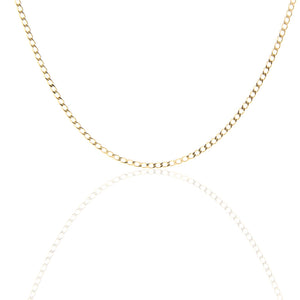 Collana Bambino in Oro Giallo Diamantato