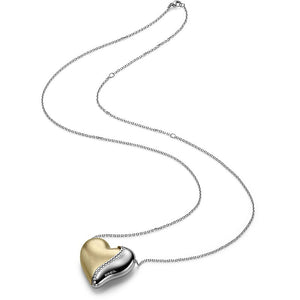 Collana Pendente Donna Breil Heartbreaker Acciaio Swarovski Tj 1552