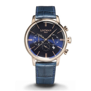 Cronografo Uomo 1960 Dolce Vita Ref. 254 0254R02R-RRBLRGPB - Locman