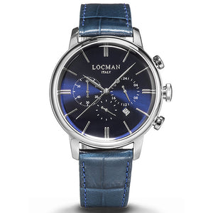 Cronografo Uomo 1960 Dolce Vita Ref. 254 0254A02A-00BLNKPB - Locman