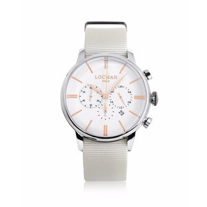Cronografo Uomo 1960 Dolce Vita Ref. 254 0254A08R-00WHRGNC - Locman 