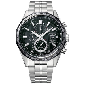 Cronografo Uomo Acciaio Eco Drive Radiocontrollato H 800 Nero Citizen