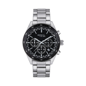 Cronografo Uomo Acciaio Fast Nero Bianco Tribe Breil
