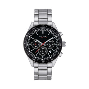 Cronografo Uomo Acciaio Fast Nero Rosso Tribe Breil