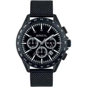 Cronografo Uomo Acciaio Rugged Nero Breil
