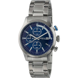 Cronografo Uomo Acciaio Tribe Drift Blu Breil