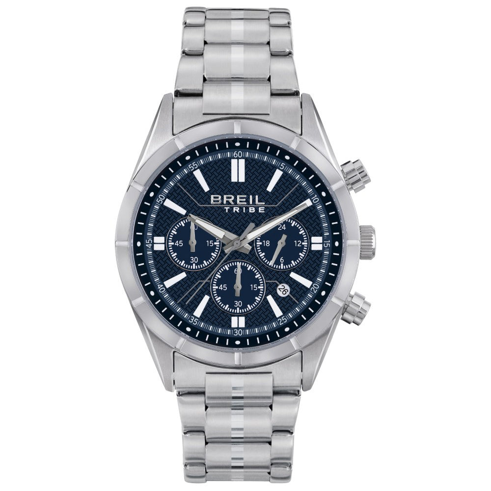 Regency Orologio da Uomo Data Blu Navy Acciaio Inox Argento Oro Regency Orologio da Uomo Data Blu Navy Acciaio Inox Argento Oro