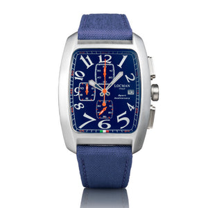 Cronografo Uomo Alluminio Sport Anniversary Blu Locman - 0470L02SLLBLORCB