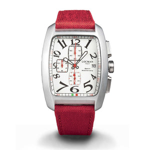 Cronografo Uomo Alluminio Sport Anniversary Rosso Locman - 0470L05SLLAVRDCR