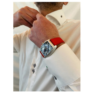 Cronografo Uomo Alluminio Sport Anniversary Vision Rosso Locman