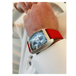 Cronografo Uomo Alluminio Sport Anniversary Vision Rosso Locman