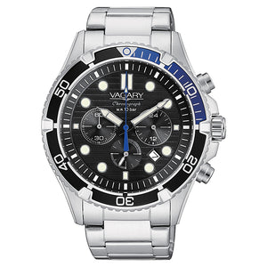 Cronografo Uomo Aquadiver Aqua39 Nero Vagary