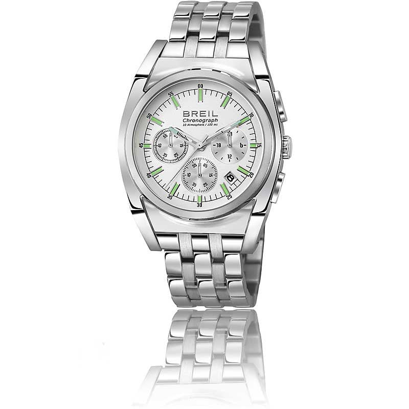 Stainless Steel Acciaio Orologio Automatico Uomo Breil Cronografo