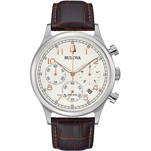 Cronografo Uomo Classic UHF Bianco Bulova