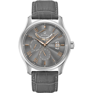 Orologio Uomo Classic Wilton Automatico Grigio Bulova
