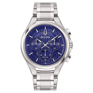 Cronografo Uomo Curv Dress Blu Bulova