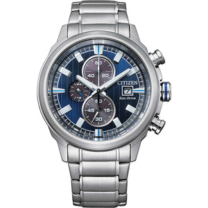 Cronografo Uomo Eco Drive Blu Chrono Of 2020 Citizen