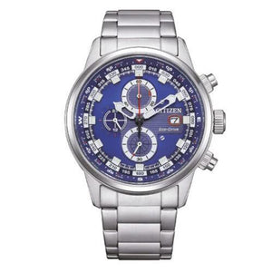 Cronografo Uomo Eco Drive Blu Citizen