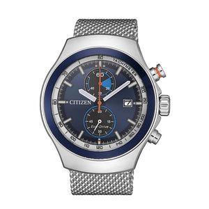 Cronografo Uomo Eco Drive Blu Crono Of Collection Citizen
