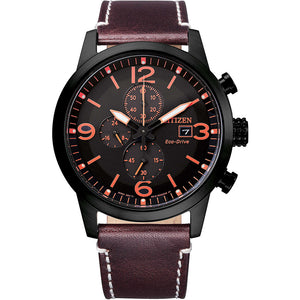 Cronografo Uomo Eco Drive Marrone Urban Of 2020 Citizen