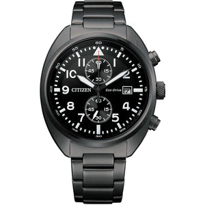 Cronografo Uomo Eco Drive Nero Chrono Of 2020 Citizen