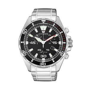 Cronografo Uomo Eco Drive Nero Crono Marine Citizen