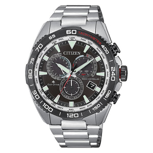 Cronografo Uomo Eco Drive Nero Radiocontrollato E660 Motor Citizen