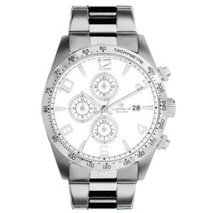 Cronografo Uomo Lorenz Easy Time Bianco