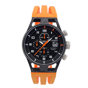 Orologio Uomo Carbon Chrono Ref. 545 Montecristo 0545C09S-COCBWHSO - Locman