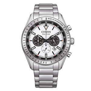 Cronografo Uomo Outdoor Rescue Eco Drive Bianco Citizen