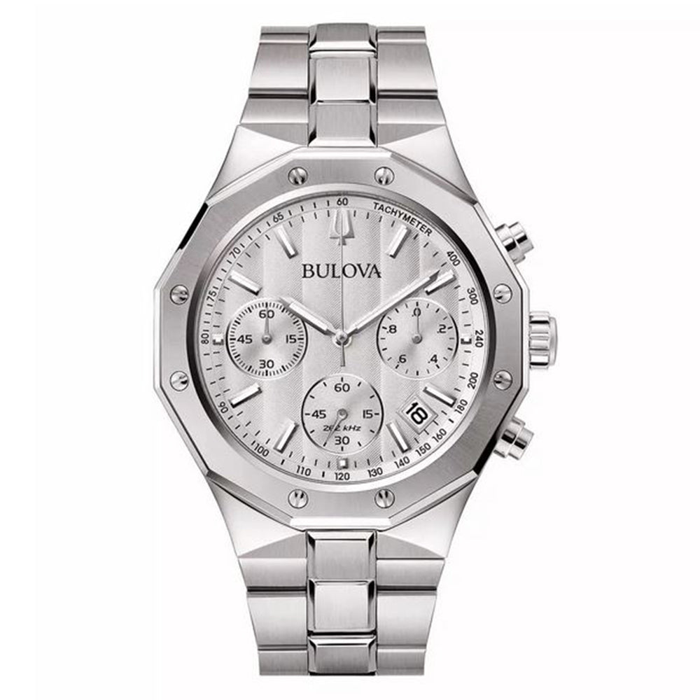 Cronografo Uomo Precisionist Octagon Bianco Bulova