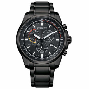 Cronografo Uomo Racing Eco Drive Ip Nero Citizen