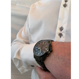 Cronografo Uomo Racing Eco Drive Ip Nero Citizen