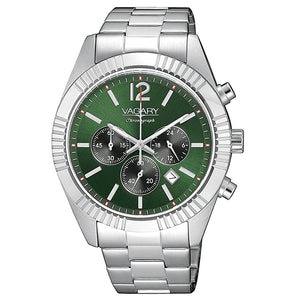 Cronografo Uomo Timeless Gents 110th Verde Vagary