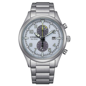 Cronografo Uomo classic Eco Drive Bianco Citizen