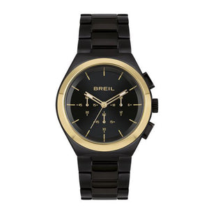 Cronografo Uomo in Acciaio IP Black Bend Breil