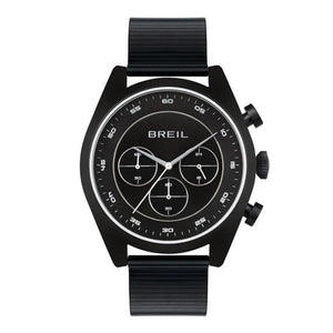 Cronografo Uomo in Acciaio IP Black Finder Nero Breil