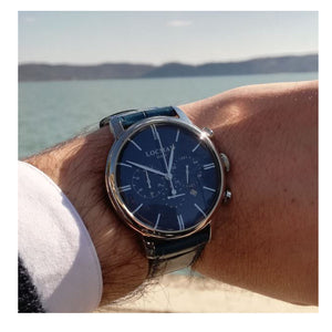 Cronografo Uomo 1960 Dolce Vita Ref. 254 0254A02A-00BLNKPB - Locman