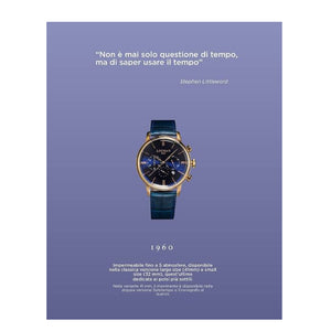Cronografo Uomo 1960 Dolce Vita Ref. 254 0254R02R-RRBLRGPB - Locman
