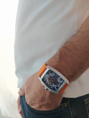 Cronografo Uomo Alluminio Sport Anniversary Vision Arancio Locman