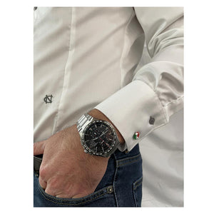Cronografo Uomo Titanio Eco Drive H800 Sport Radiocontrollato Nero Citizen
