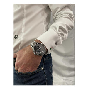 Cronografo Uomo Titanio Eco Drive H800 Sport Radiocontrollato Nero Citizen