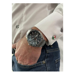 Cronografo Uomo Titanio Eco Drive H800 Sport Radiocontrollato Nero Citizen