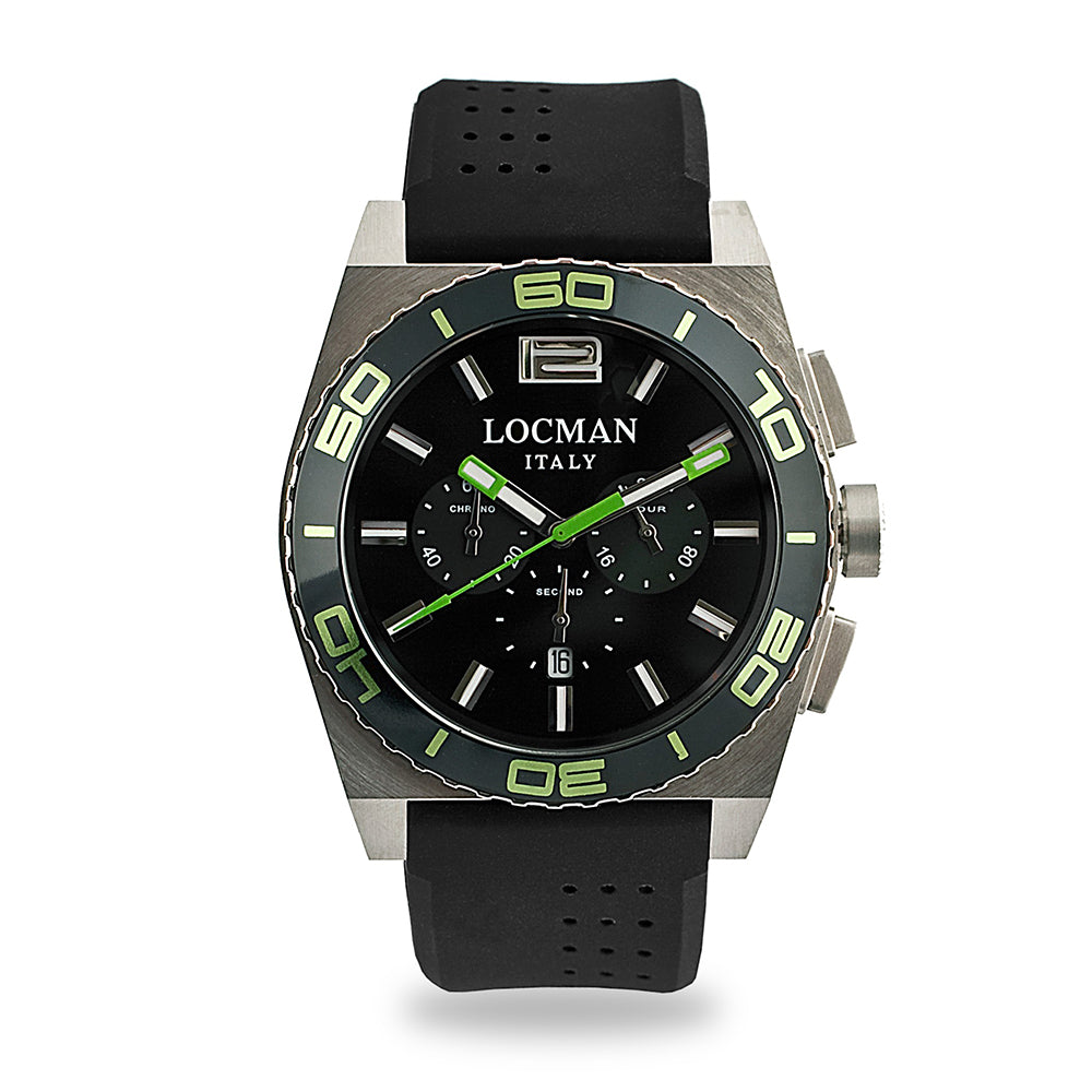Cronografo Uomo Stealth Mare Ref. 212 021200KG-BKKSIK - Locman