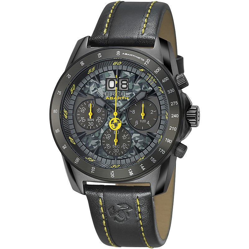 Cronografo da Polso Orologio Uomo Breil Abarth Nero TW1362 Gioielleria Amadori