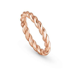 Fedina Donna Argento Oro Rosa Intrecciato Endelss Nomination