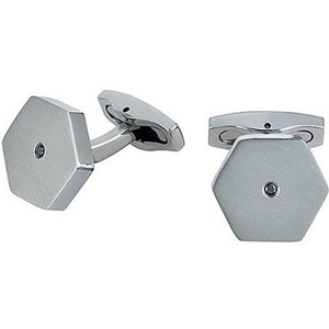 Gemelli Uomo Acciaio Black Diamond Breil