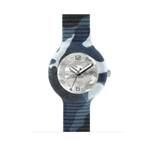Hip Hop Camouflage Orologio Da Polso Uomo Ocean Camo HWU0363